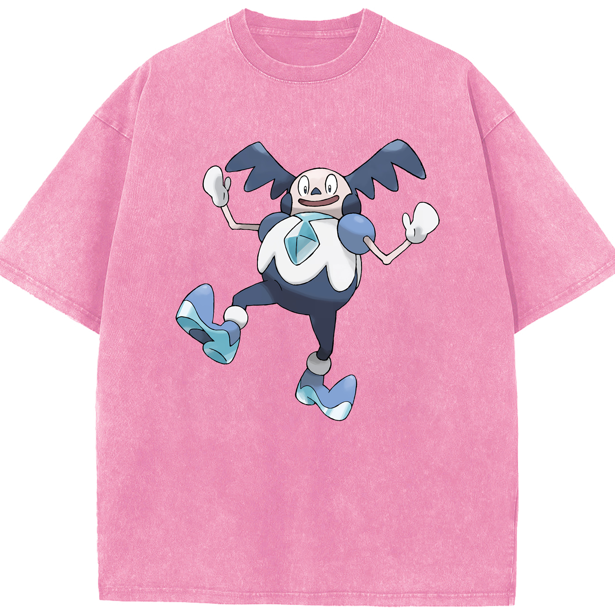 （画像用） ポケットモンスター Pokémon 綿100% ヴィンテージ風 半袖Tシャツ（フロントプリント）